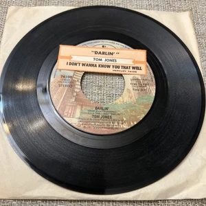 Tom Jones - Darlin’ - Vinyl Record - 1981 - Picture 1 of 9