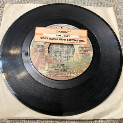 Tom Jones - Darlin’ - Vinyl Record - 1981 - Image 1 of 4