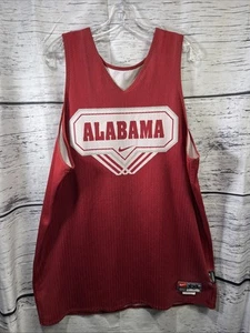 Nike Reversible Practice Mesh Jersey 2XL Length +4 Alabama Crimson Tide USA - Picture 1 of 7