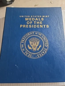 MEDALS OF THE PRESIDENTS UNITED STATES MINT SET UNCIRCULAED WASHINGTON TO REAGAN - Picture 1 of 5
