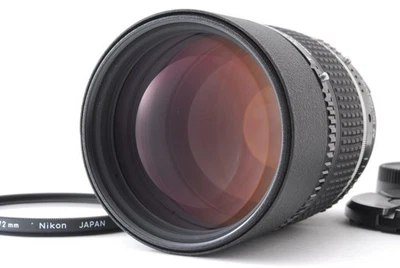 [Como nuevo con filtro] Lente teleobjetivo Nikon AF DC Nikkor 135 mm f2 montaje F de Japón Foto 1 de 4