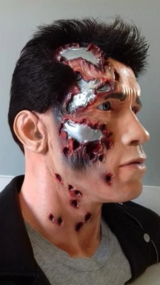 Terminator 2 Judgment Day T2 - Prop Replica Bust - Arnie ( Stage 4 ) Life Size - Image 1 of 4