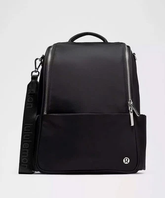 Lululemon City Essentials Small Backpack 10L, Black, New with tag - Image 1 of 4