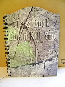 This Book Could Kill You Recipes To Die For Autographed By Kevin Matthews - Picture 1 of 3