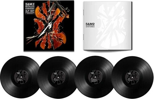 Metallica and San Francisco Symphony - S&M2 (4 LP+PHOTOBOOK) NEW VINYL - Image 1 of 1
