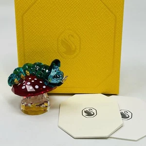 New Swarovski Crystal Alice In Wonderland Caterpillar Figurine 5670225 - Picture 1 of 15