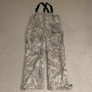 Cabela's Wooltimate Windshear Insulated Bibs Zonz Woodlands Large - Picture 1 of 8