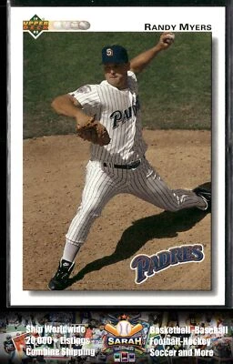 1992 Upper Deck #741 Randy Myers - Image 1 of 2