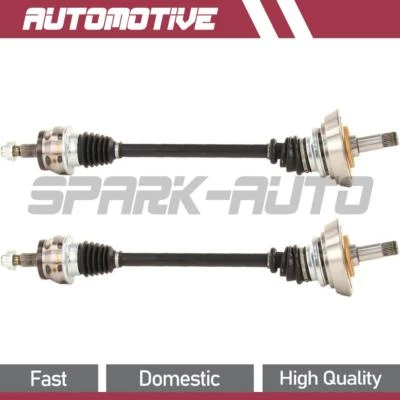 Conjunto de eixo traseiro TrakMotive CV compatível com 2005 2006 Mercedes-Benz E320 - Imagem 1 de 2