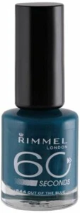 Rimmel 60 Seconds Nail Polish - 844 Out of the Blue - NEW - Picture 1 of 1
