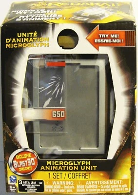 Redakai Animation Unit Light-Up Microglyph Toy 3D Card Exclusive Blast New 2011 - Image 1 of 2