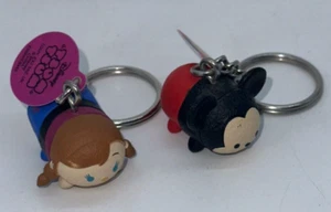 2x TSUM TSUM Keyrings - Mickey Mouse & Anna FROZEN - Disney TOMY - AUSSIE STOCK - Picture 1 of 5