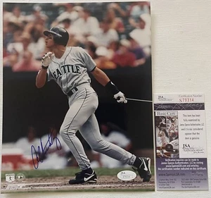 Alex Rodriguez Signed Autographed Glossy 8x10 Photo Seattle Mariner : JSA COA - Picture 1 of 3