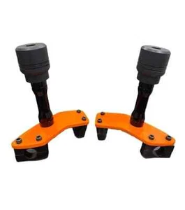 Heavy Brackets Slider Fit for KTM RC Duke 125 200 390 250 Frame Crash Protector - Picture 1 of 5
