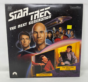Star Trek The Next Generation Laserdisc LV40270-125 25&26 Conspiracy Neutral Zon