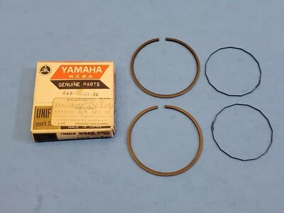 NUEVO DE LOTE YAMAHA AT1 AT 1 3RD O/S 0.75 JUEGO ANILLO PISTÓN PIEZA # 248-11601-30 Foto 1 de 4