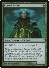 Boreal Druid Coldsnap PLD Green Common MAGIC THE GATHERING MTG CARD ABUGames