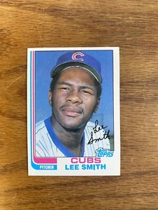 1982 Topps - #452 Lee Smith Rookie Card (RC) - Picture 1 of 2