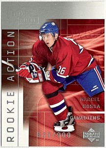 2001-02 Upper Deck Top Shelf - Rookie Action ! Marcel Hossa