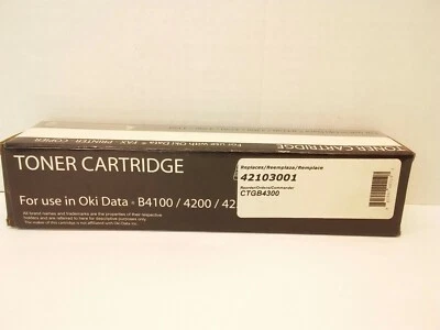 Toner Cartridge For Oki Data Fax-Printer-Copier B4100/4200/4250/4300/4350 *NEW* - Image 1 of 4