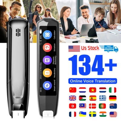 2025 Smart Scan Translator Pen Text Reading Pen 134 Language Translation Device - Image 1 of 4