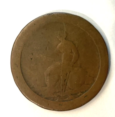 GREAT BRITAIN GEORGE III 1797 LARGE CARTWHEEL PENNY - Image 1 of 2