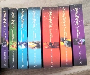 Harry Potter Book Series Books 1-7 J.K. Rowling Set - Picture 1 of 2