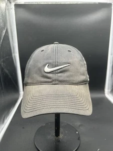 Nike swoosh plain grey Sun Faded just do it adjustable strap back baseball hat - Picture 1 of 5