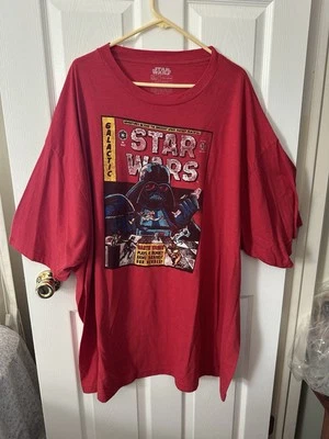 Красная мужская футболка Star Wars Darth Vader Fifthsun размер 5XL - Изображение 1 из 4