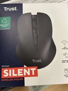 Trust Mydo Silent Wireless Mouse, 82% Recycled Plastics, 1000-1800 DPI, Storable - Picture 1 of 3