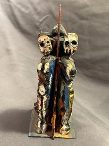 Escultura de arte abstracto original vintage - Imagen 1 de 14