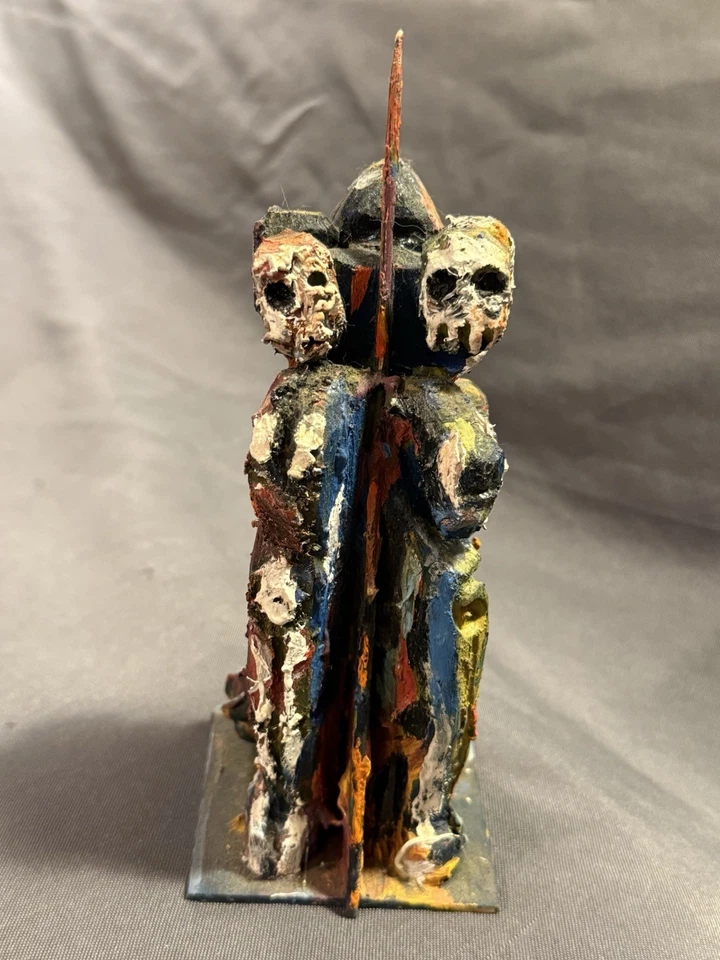 Escultura de arte abstracto original vintage Foto 1 de 4