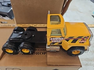 RARE 2002 Funrise Nylint Hard Hat Construction Yellow Toy Semi Truck Only - Picture 1 of 5