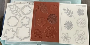 Stampin' Up! Secret Garden - Stempel Set & passende Framelits Stanzen ~ gebraucht - Bild 1 von 6