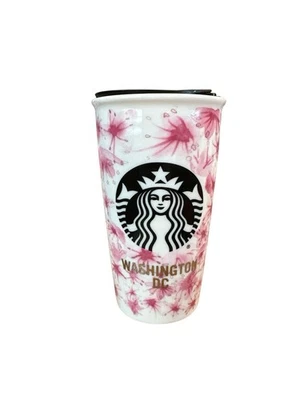 Taza de café vaso Traveler Starbucks Washington DC Cherry Blossom 2016 12 oz Foto 1 de 4