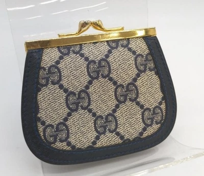 Estuche para monedas plegable GUCCI 030-922-0433 Japón Foto 1 de 4