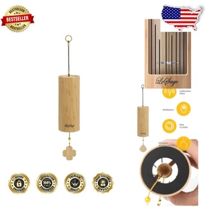 Carillon a vento in legno a molla - design Buddha per spazi abitativi armoniosi - Foto 1 di 10