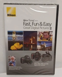 Nikon School Fast Fun & Easy Great Digital Pictures II DVD for D40 D40X D60 NEW - Picture 1 of 2