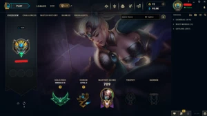 LoL EUW S1 Account - Emerald 2 | 305 Skins | Rare Legacy | GM Peak | All Champs - Bild 1 von 5