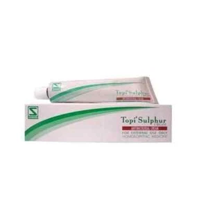 Dr. Willmar Schwabe Indien Topi Schwefelcreme homöopathisches Arzneimittel 25 gm - Bild 1 von 5