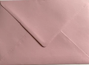 Sobres de colores rosa claro C5 para invitaciones de fiesta tarjeta de felicitación artesanal x25 - Imagen 1 de 1