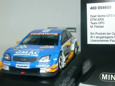 WOW EXTREMADAMENTE RARO Opel Vectra V8 #9 Fässler Hockenheim 2005 DTM 1:43 Minichamps Foto 1 de 3