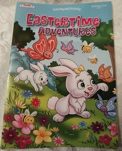Coloring and Activity Book: Eastertime Adventures Kappa Books New - Picture 1 of 4