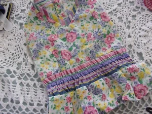 Vestido FLORAL Perro S Pequeño Nuevo Pequeño Moda Mascota - Imagen 1 de 3