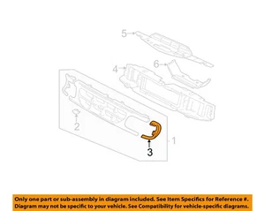 FORD OEM 95-97 Explorer,Mountaineer Grille Grille Components-Bezel F5TZ13064C - Picture 1 of 2