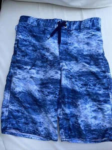 Old Navy Kid Boys Dry-Quick Belted Tech Shorts Swim Trunks Size XL (14-16) - Picture 1 of 5