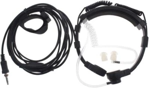 Casque écouteur tube acoustique caché micro gorge pour Yaesu Vertex Vx-6r 6E 7R 7E - Photo 1/5