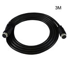 Mini Din 9-pin Male to 9-pin Male Input Cable for Video Game Sound Cards