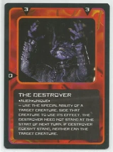 Doctor Who MMG CCG - "The Destroyer" Creature Card - Bild 1 von 1