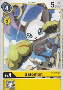 2020 BANDAI DIGIMON CARD GAME - GATOMON ST3-06 C - Picture 1 of 2